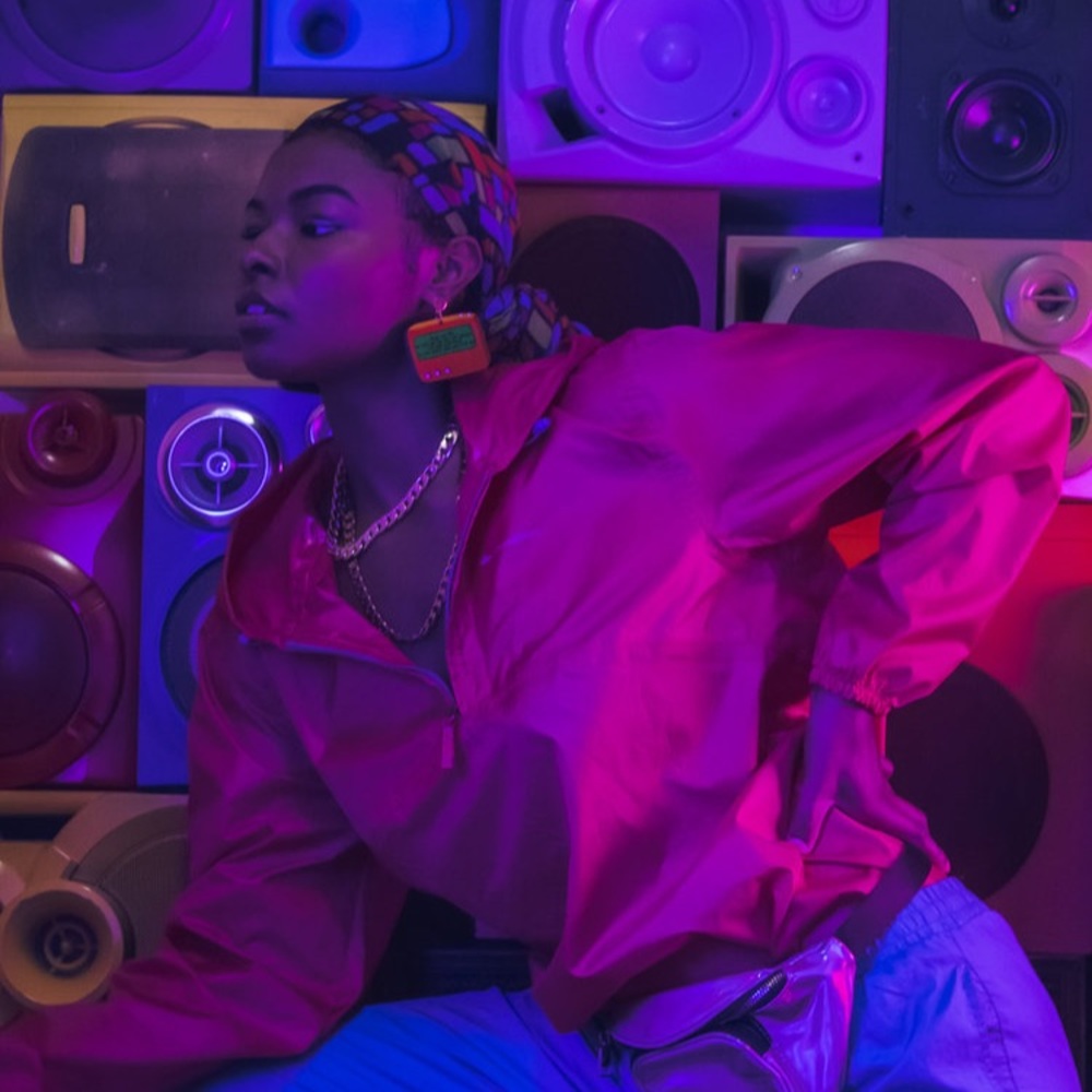 Pink windbreaker